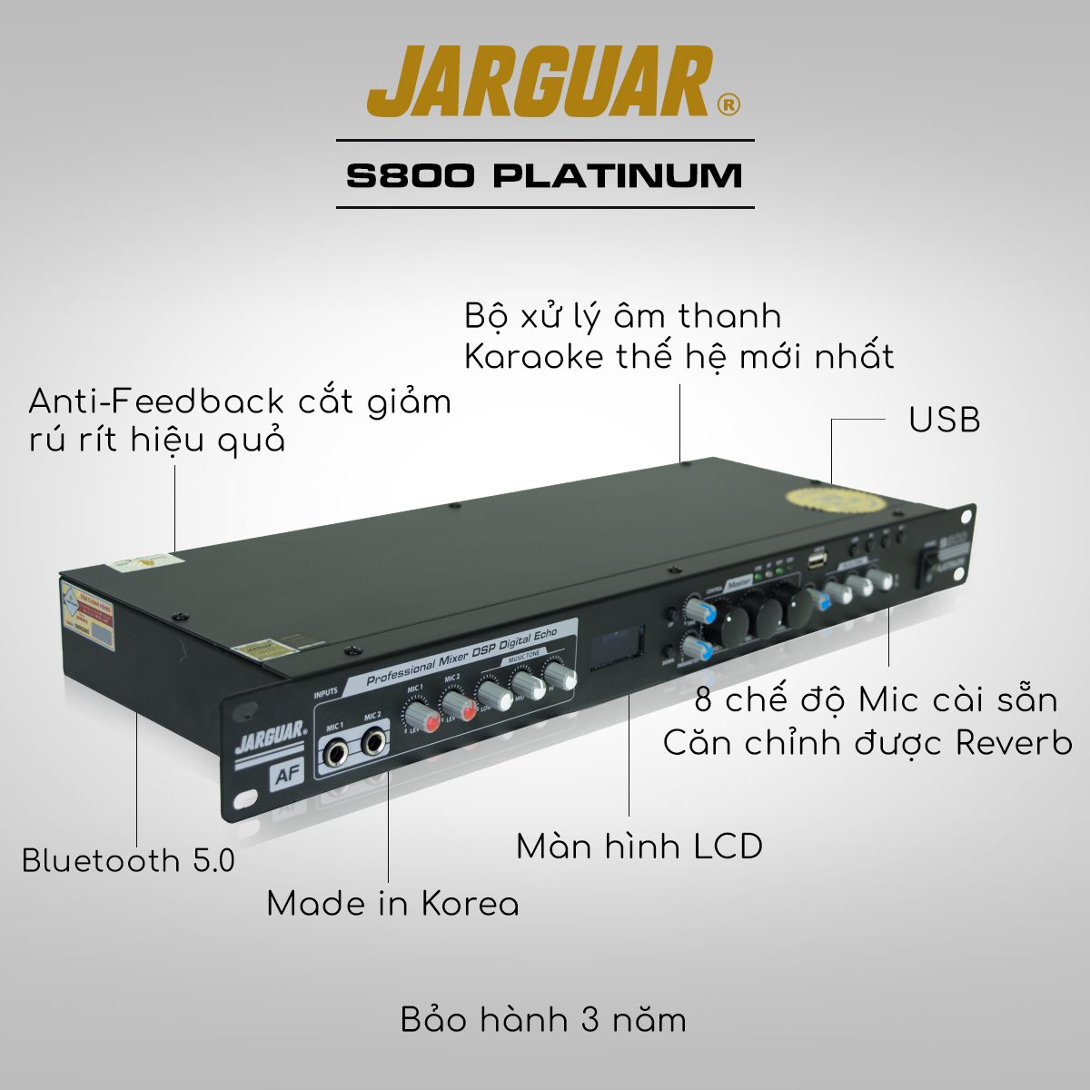 vang cơ Jarguar S800