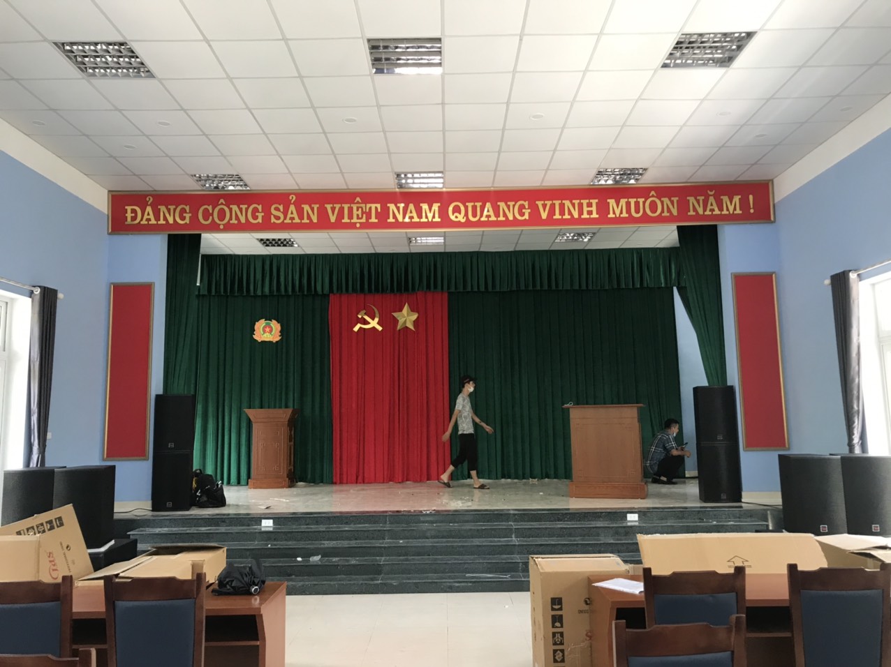 Trường Giang Audio Cung Cấp Hệ Thống Âm Thanh Hội Trường Cho Trại Giam Đồng Vải Hoành Bồ - Quảng Ninh